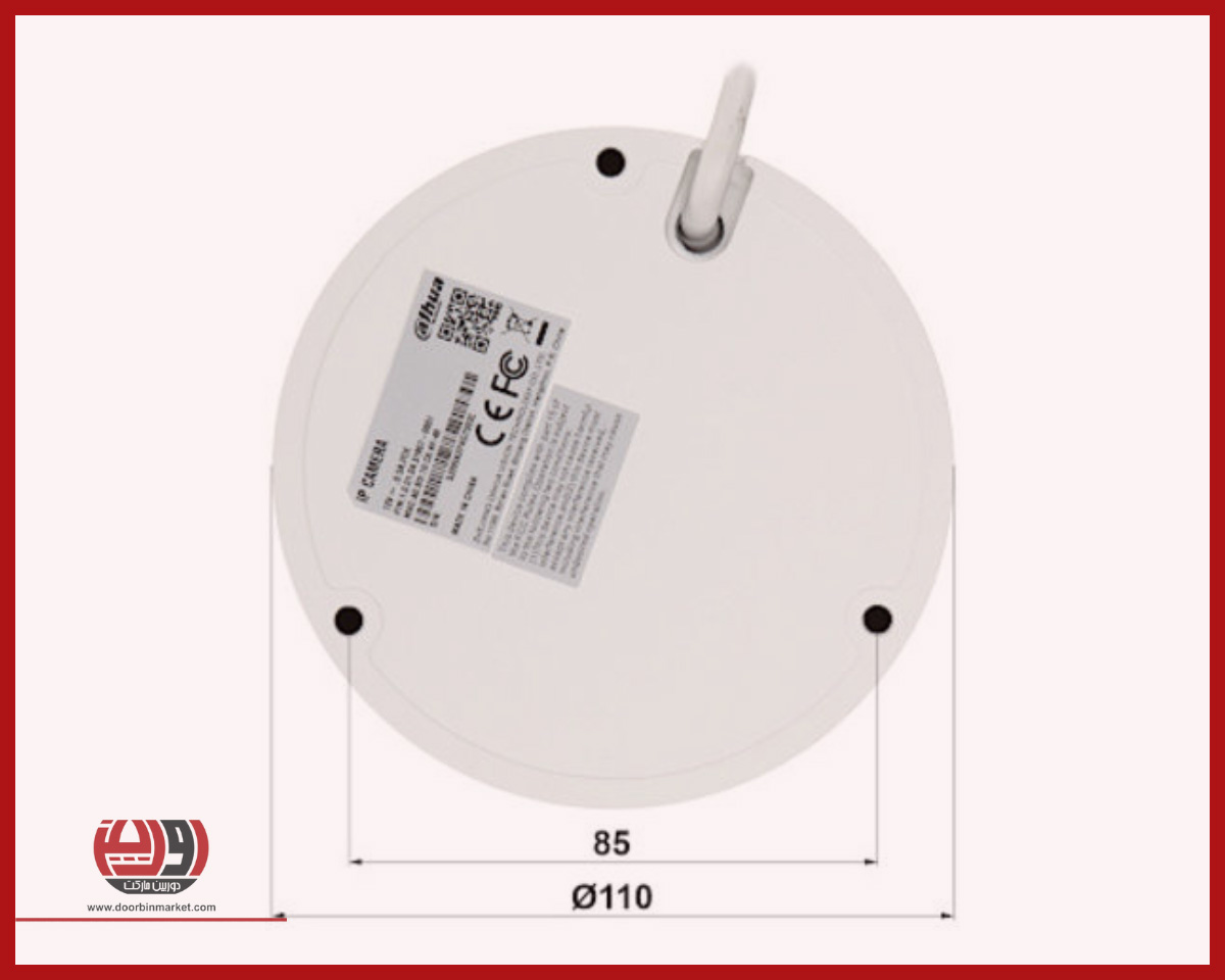 دوربین داهوا مدل HDBW2831EP-S-S2 2 فروش دوربین مدار بسته HDBW2831EP-S-S2 داهوا