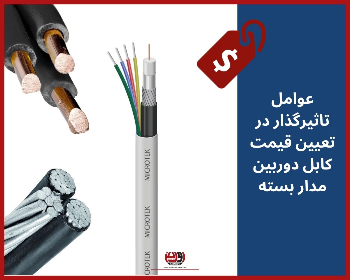 لیست قیمت کابل دوربین مداربسته