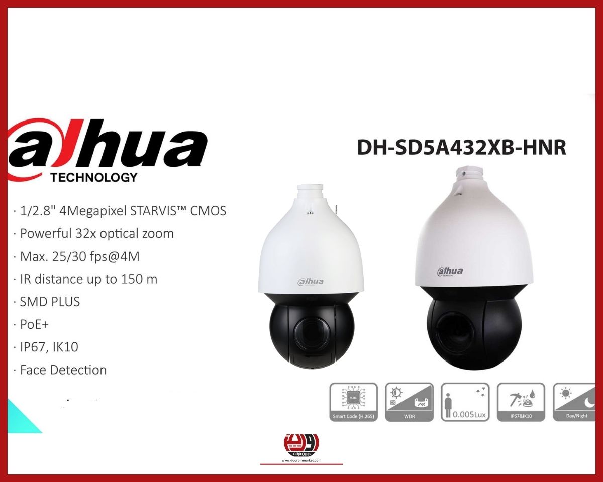 دوربین SD5A432XB-HNR داهوا 4 فروش دوربین مداربسته dahua SD5A432XB-HNR