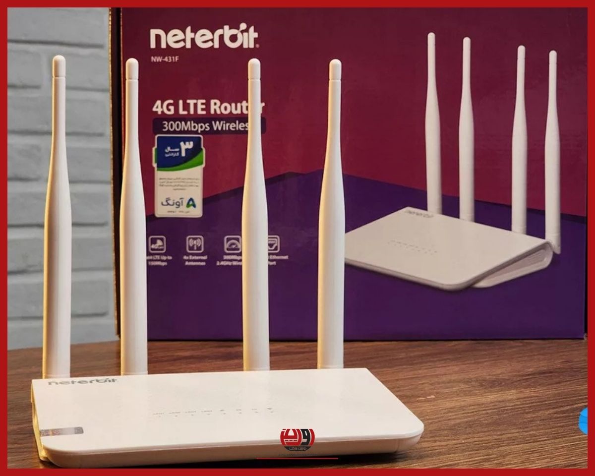 مودم سیمکارتی NW-431F نتربیت 4 مودم NW-431F نتربیت