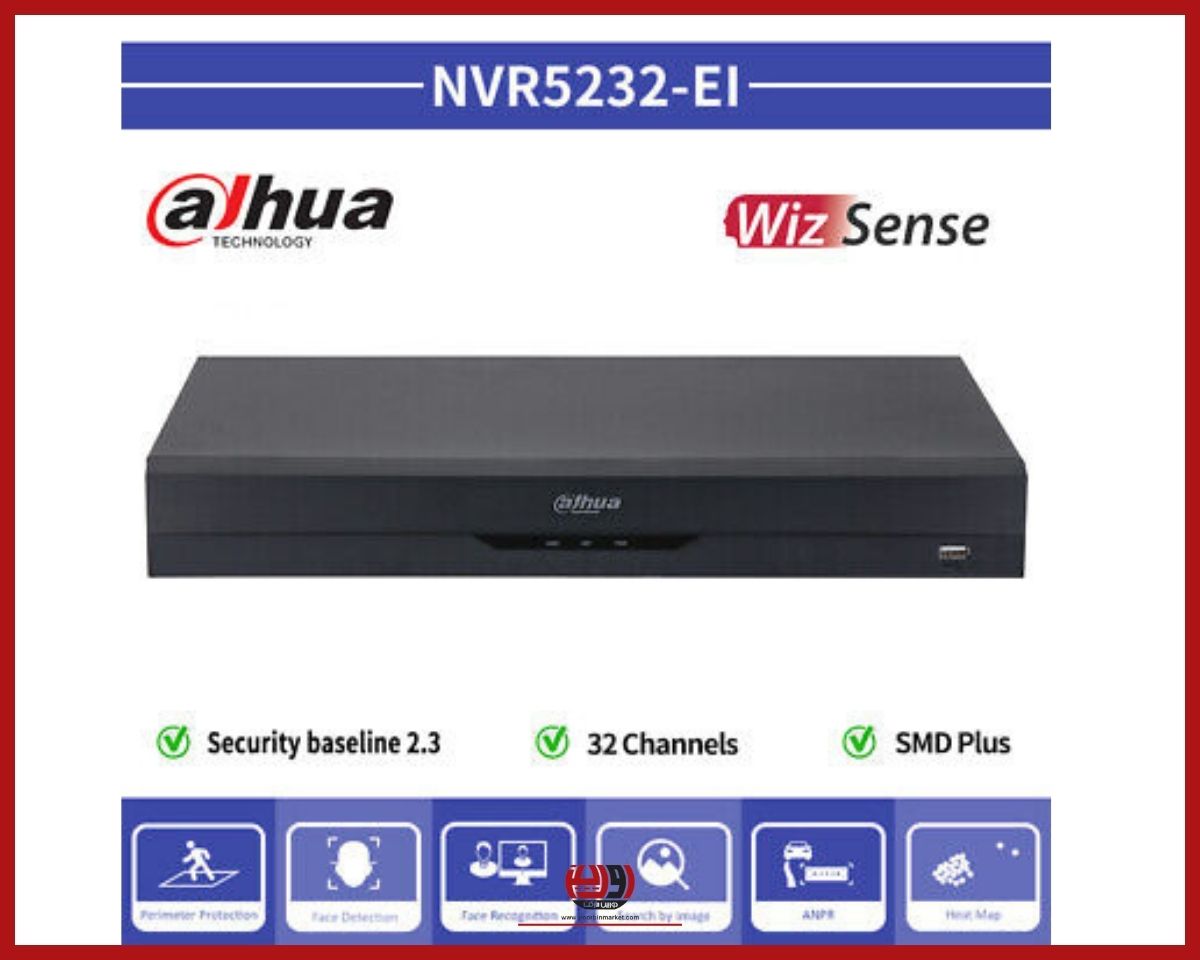 دستگاه ضبط NVR مدل NVR5232-EI داهوا