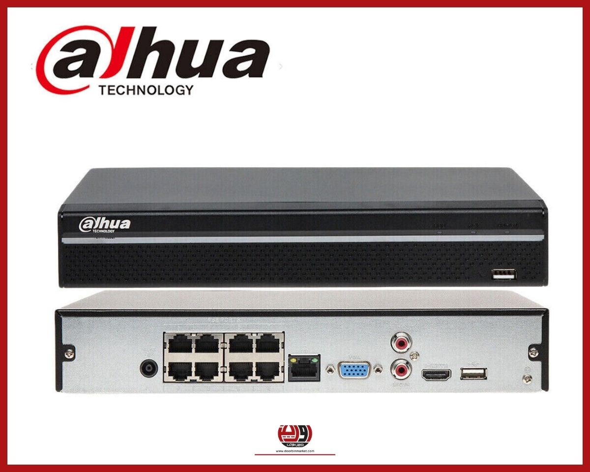 دستگاه داهوا NVR4208HS-8P-4KS2/L 2 دستگاه DH-NVR4208HS-8P-4KS2_L NVR داهوا